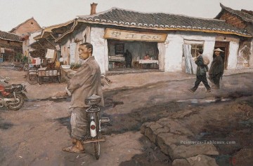 D’autres chinoise œuvres - Traversée de rue dans la ville de Chine